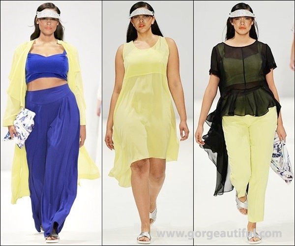 Evans Design Collective Plus Size Spring Summer 2015 Runway 09