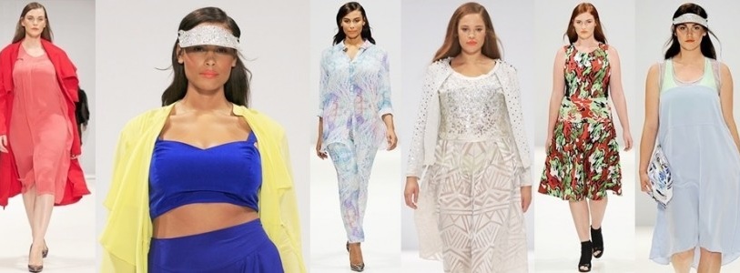 Evans Design Collective Plus Size Spring Summer 2015 Runway