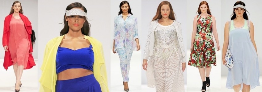 Evans Design Collective Plus Size Spring Summer 2015 Runway