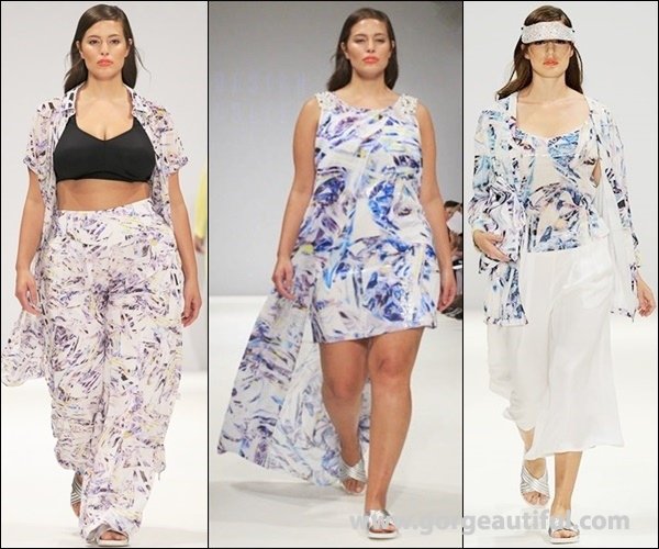 Evans Design Collective Plus Size Spring Summer 2015 Runway 11