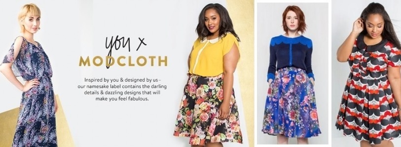 Exclusive Line Modcloth Fall Winter 2015 Plus Size Collection