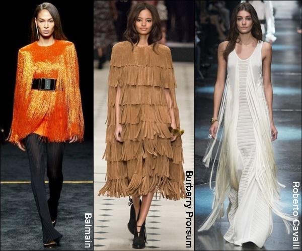 Fall Winter 2015 Fashion Trend Fringes