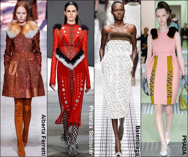 Fall Winter 2015 Fashion Trend Fur Details