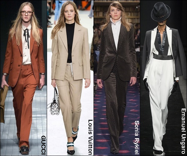 Fall Winter 2015 Fashion Trend Pantsuits