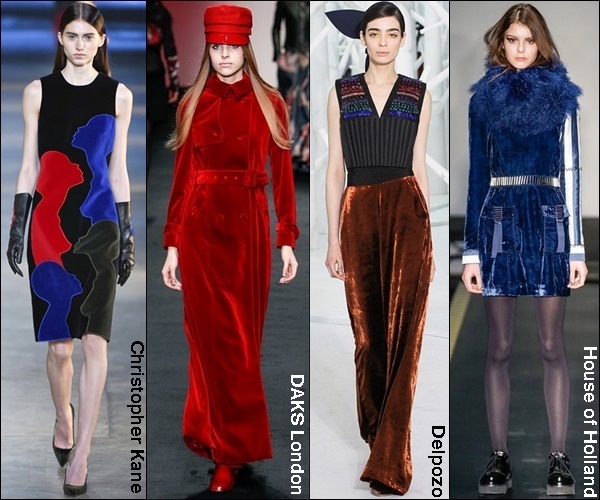 Fall Winter 2015 Fashion Trend Velvet