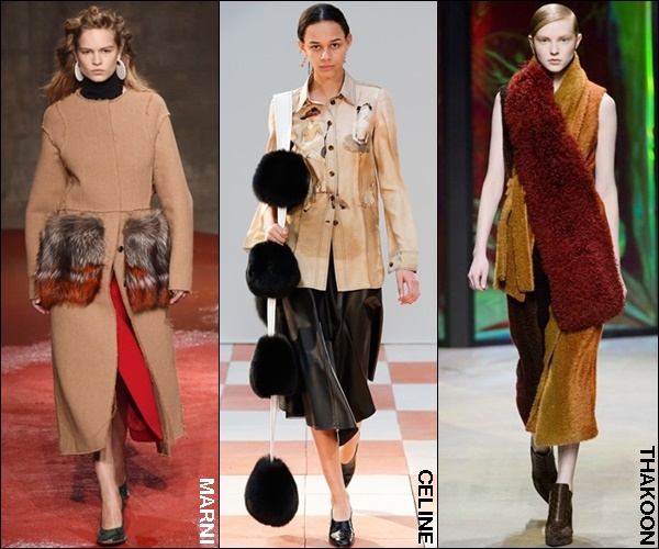 Fall Winter 2016 Fashion Trend Fur Details