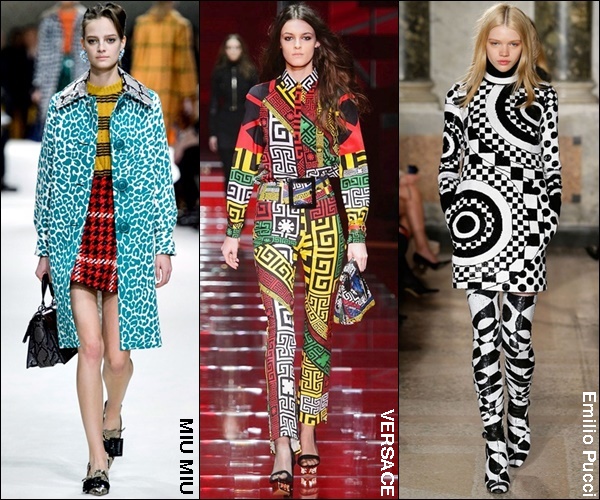 Fall Winter 2016 Fashion Trend Vibrant Prints