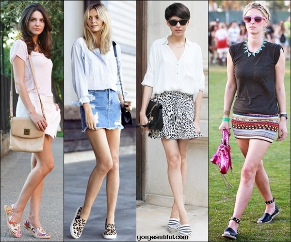 Flat Espadrilles with Skirt