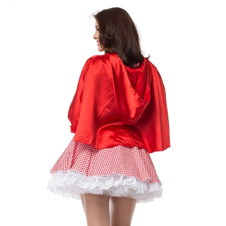 Sexy Plus Size Halloween Little Red Riding Hood Costumes