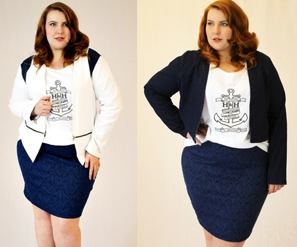 Hope and Harvest Spring Summer 2015 Plus Size Nauticas Lookbook  03