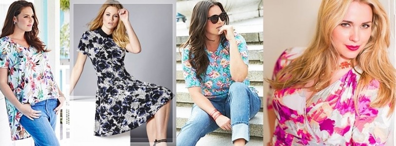 How to Wear Spring Summer 2015 Plus Size Floral Fashion Trend