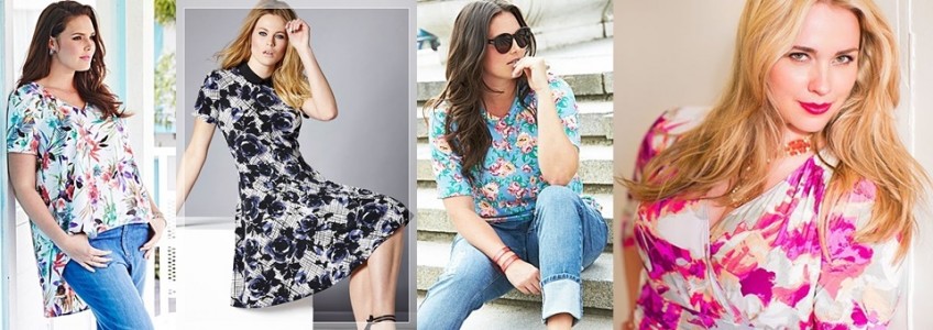 How to Wear Spring Summer 2015 Plus Size Floral Fashion Trend