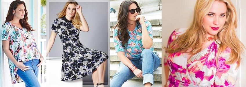 How to Wear Spring 2015 Plus Size Floral Fashion Trend - Gorgeous & Beautiful