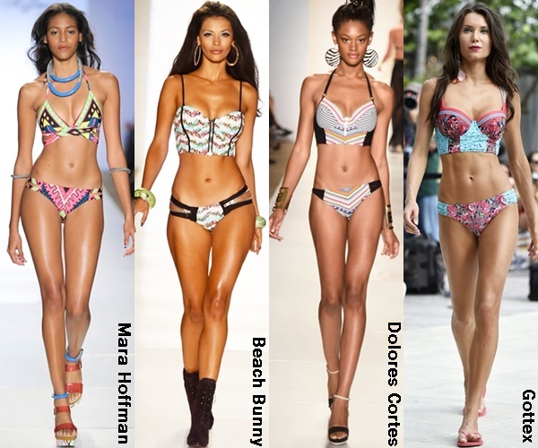 Long Line Bikini Top 2015 Trend