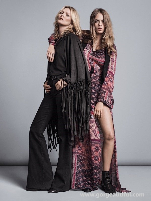 Mango Fall 2022 Campaign Kate and Cara 03