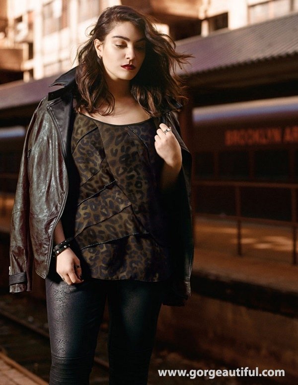 Nadia Aboulhosn x Addition Elle Fall Winter 2015 Plus Size Fashion 02