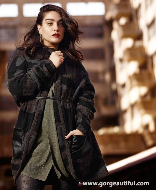 Nadia Aboulhosn x Addition Elle Fall Winter 2015 Plus Size Capsule ...