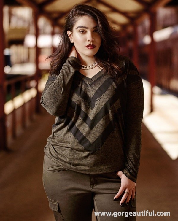 Nadia Aboulhosn x Addition Elle Fall Winter 2015 Plus Size Fashion 09