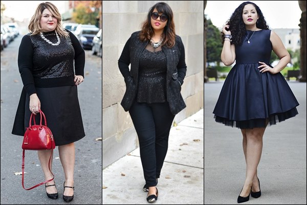 Plus Size All Black Fashion Look