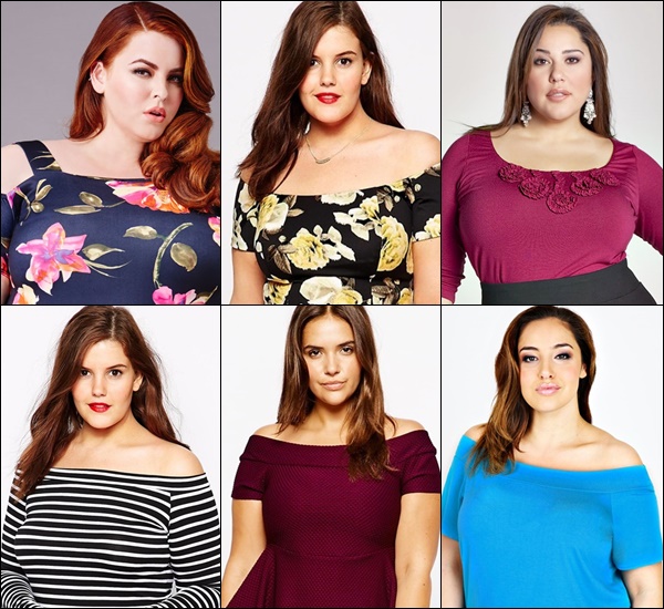 Plus Size Bardot Neckline Fashion Tips