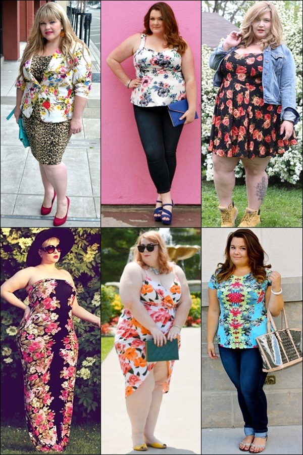 Plus Size Floral Fashion 2015