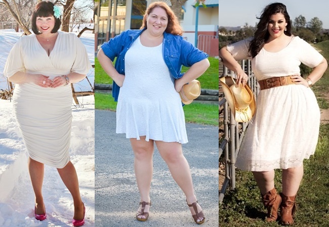 Plus Size White Dress Style Ideas
