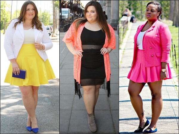 Plus Size Mini Skirt Fashion 2015