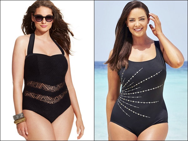 Plus Size One Piece Swimsuit