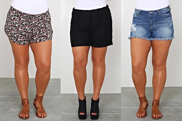 Plus Sun Traveler Woven Shorts 