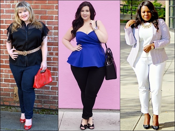 Plus Size Straight Pants Fashion 2015