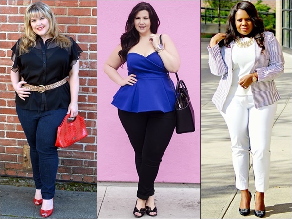 Plus Size Straight Pants Fashion 2015