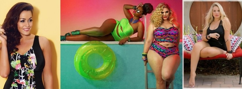 Plus Size Swimwear 2015 Collection from Various Stores