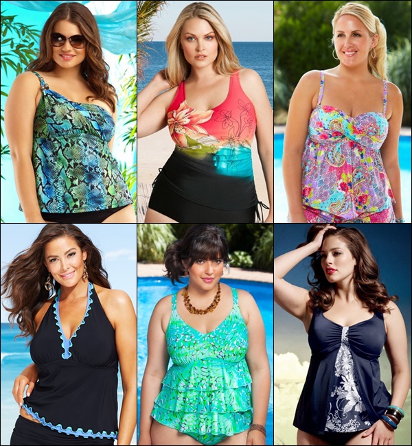 Plus Size Tankini Swimwear