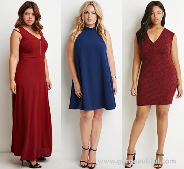 Plus Size Wedding Guest Dresses Fall Winter- Shopping Ideas