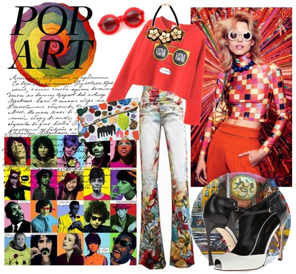 Pop Art Spring 2015 Fashion Look