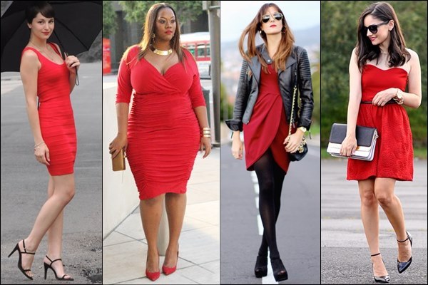 Red Dress Fashion for Valentine