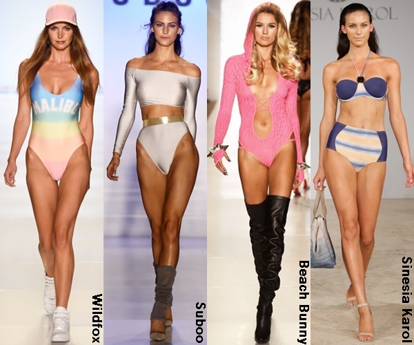 Sporty Chic Swimwear 2015 Trend