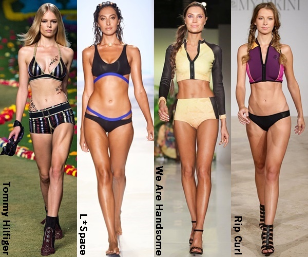 Sporty Swimwear 2015 Trend