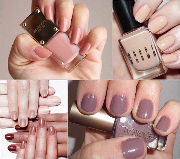 Spring Summer Nail Colors Trend - Nude Colors