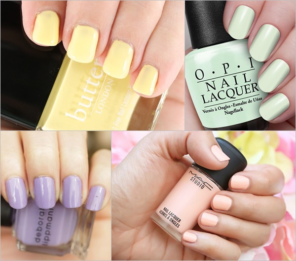 Spring Summer Nail Colors Trend - Pastel Candy