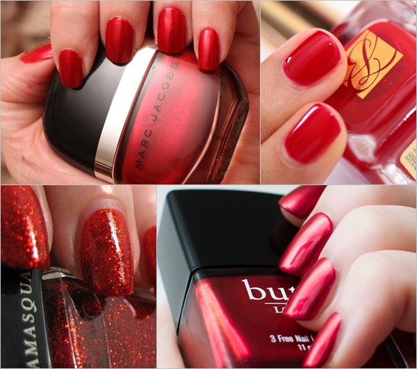 Spring Summer Nail Colors Trend - Red Scarlet