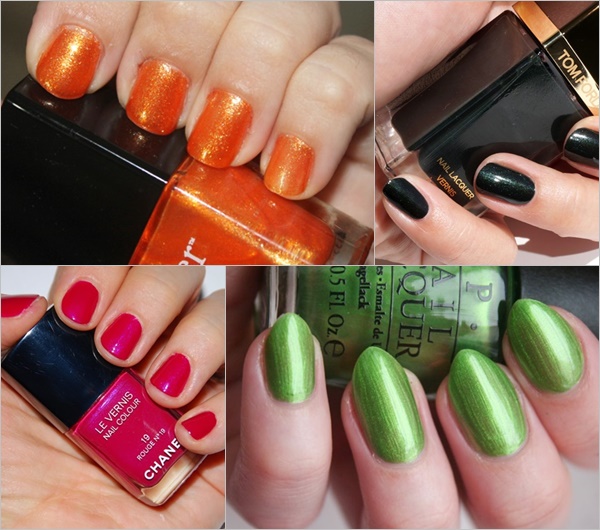 Spring Summer Nail Colors Trend - Vibrant Shades