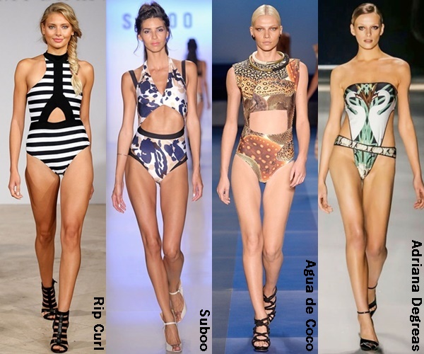 Swimwear with Cut Out 2015 Trends