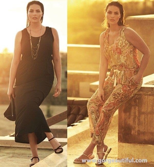 Violeta by MANGO Plus Size Swimsuit Spring Summer 2015 Ad Campaign 07
