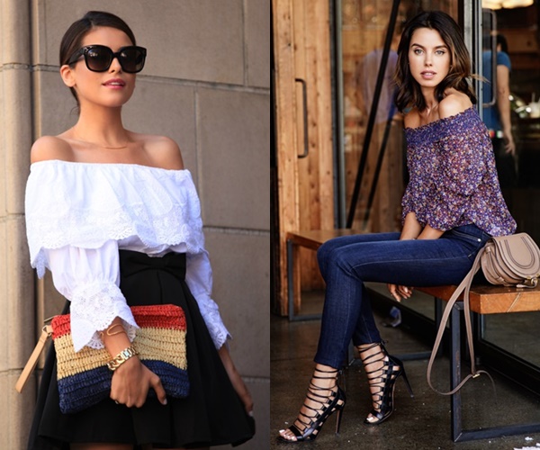 Ways to Wear Off-the-Shoulder Top for Spring and Summer