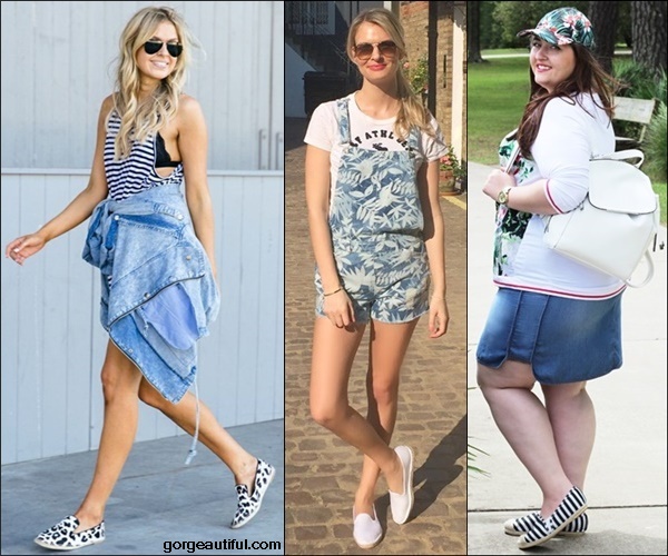 Ways to Wear Flat Espadrilles with Denim