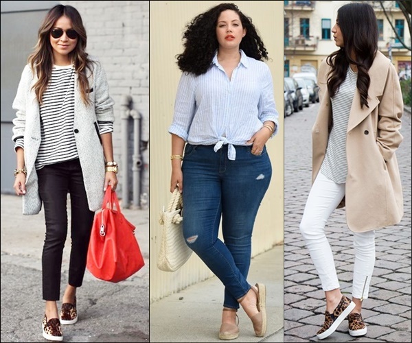 Ways to Wear Flat Espadrilles with Skinny Jeans