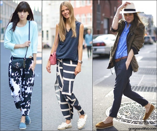 Ways to Wear Stylish Espadrilles with Trousers