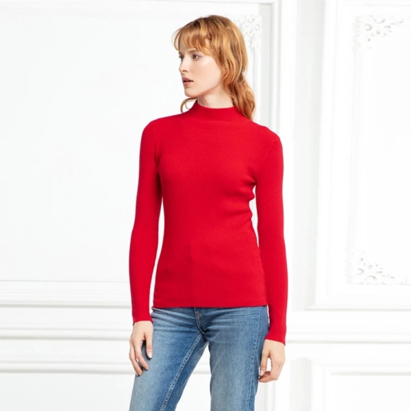 winter sweaters for women red