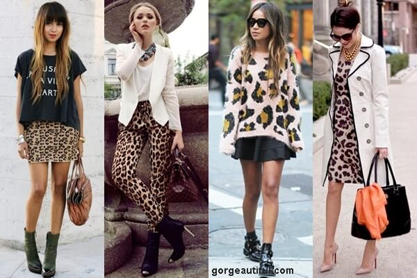 Leopard Print with Black or White